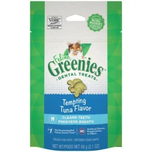 Feline Greenies Tempting Tuna Flavor Cat Dental Treats