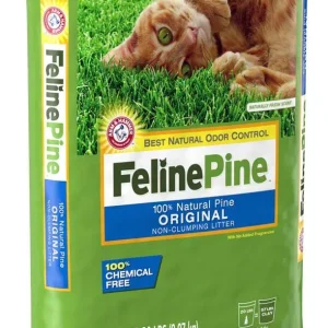 Feline Pine Original Non-Clumping Cat Litter 20 lb