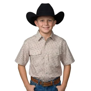 Ferrell Brands Inc Boy's The Callen Cream Shirt