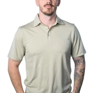 Ferrell Brands Inc Mens Moonstruck Logo Vented Polo