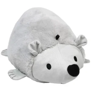 Fetch Your Own Adventure Gray Hedgehog Soft Plush Dog Toy