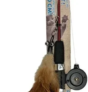Fieldcrest Farms Rod N Reel Cat Teaser Wand
