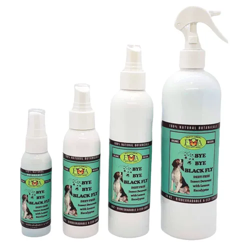 Fields of Ambrosia - Bye Bye Black Fly Spray - Best Seller! - OUT OF STOCK