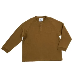 Fieldstone Boy's Brown Roost Henley Shirt