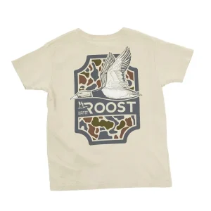 Fieldstone Boy's Sand Roost Camo Shield Tee Shirt