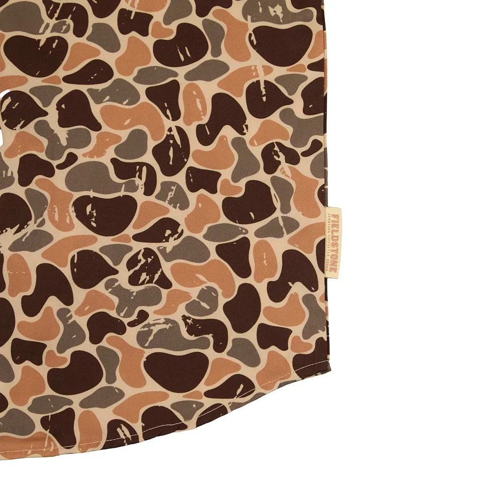 Fieldstone Boy's Woodlands Camo Button Shirt - Image 2