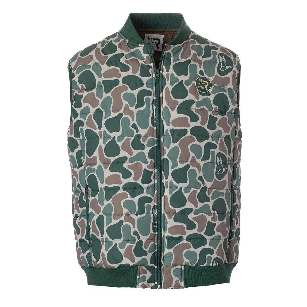 Fieldstone Men's Camo Roost Camo Puffer Vest