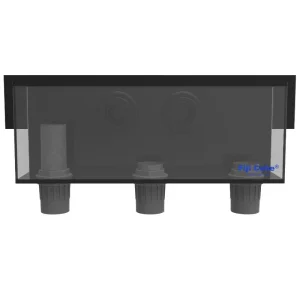Fiji Cube EOF-24 Low Profile External Overflow Box 2400GPH