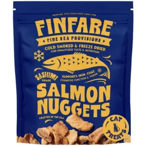 Finfare Sashimi Grade Salmon Nuggets Cold Smoked & Freeze
