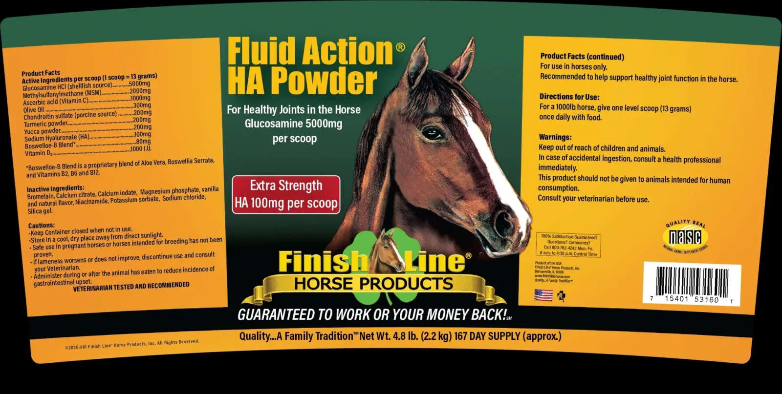 Finish Line Fluid Action HA Powder - Image 2