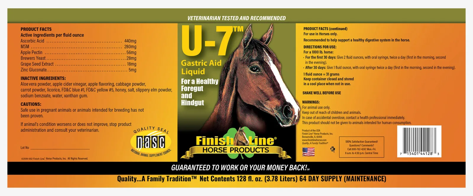 Finish Line® U-7 Gastric Aid™ Liquid - Image 2