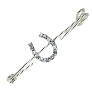 Finishing Touch Crystal Stock Pin Light Sapphire