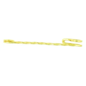 Finishing Touch Spiral Stock Pin Gold