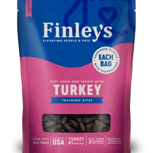 Finley's Barkery Grain Free Trainer Bites Dog Treats Turkey 16 oz
