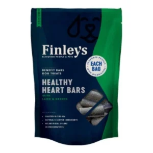 Finley's Healthy Heart Lamb Soft Bar Dog Treats 6 oz