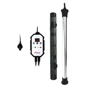 Finnex HMU-400S Titanium Heater With Controller, 400 Watts
