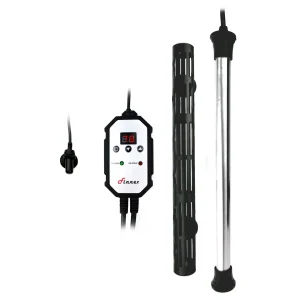 Finnex HMU-50S Titanium Heater With Controller, 50 Watts