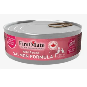 Firstmate Cat Limited Ingredient Grain-Free Salmon, 3.2 oz each, Case of 24