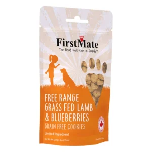 Firstmate Dog Limited Ingredient Grain-Free Lamb Blueberry Dog Treat, 10 lb Bulk