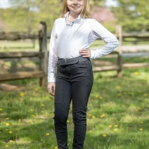FITS® Girls’ Denim Tread Knee-Patch Breech