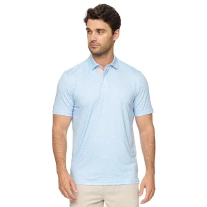 Flag & Anthem Men's Avila Blue Combo Geo Print Polo