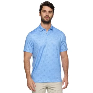 Flag & Anthem Men's Blue Montrose Star & Dot Polo