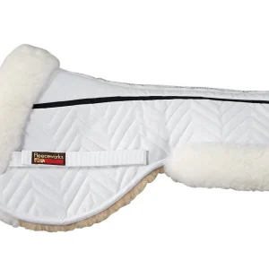 Fleeceworks™ FXK Technology Classic Sheepskin Half Pad with Rolled Edges