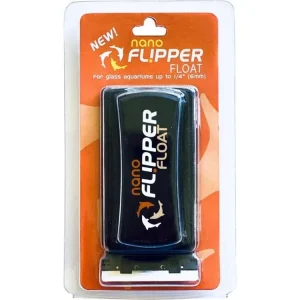 Flipper Cleaner Float 2 In 1 Magnetic Aquarium Algae Cleaner Nano, 1ea