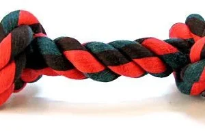 Flossy Chews Colored Rope Bone