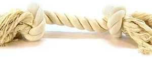Flossy Chews Rope Bone - White Large (14" Long)