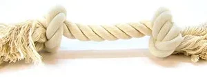Flossy Chews Rope Bone - White Medium (12" Long)