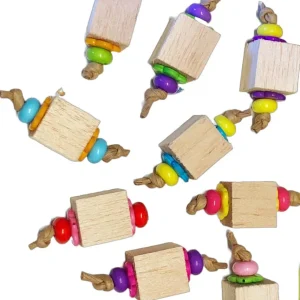 Flower Balsa Foot Toys