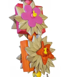 Floweret Wood Bird Toy