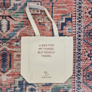 Fluff & Tuff Canvas Tote