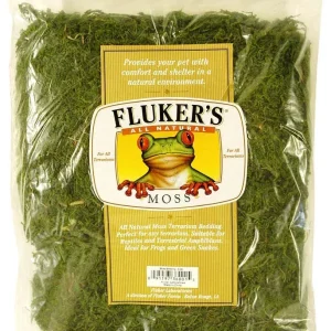 Fluker's All Natural Moss Bedding Substrate Green 4qt SM