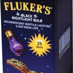 Fluker's Black Nightlight Bulb 100 W {L+1} 919110