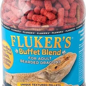 Fluker's Buffet Blend Adult Bearded Dragon Formula Freeze Dried Food 2.9 oz