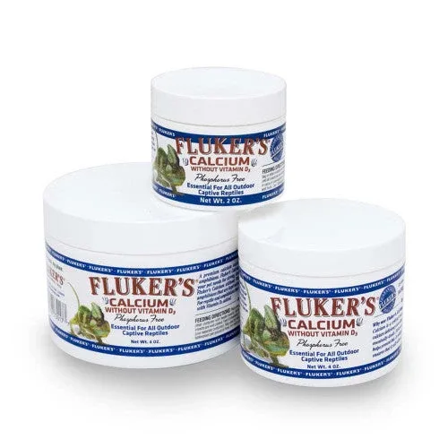 Fluker's Calcium Supplement without Vitamin D3 and Phosphorus 4 oz - Image 2