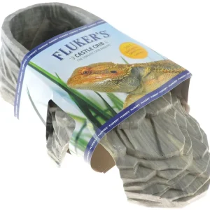 Flukers Castle Crib Reptile Basking Platform and Hide Assorted Colors