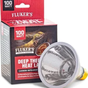 Flukers Deep Thermal Heat Lamp for Reptiles 100 watt