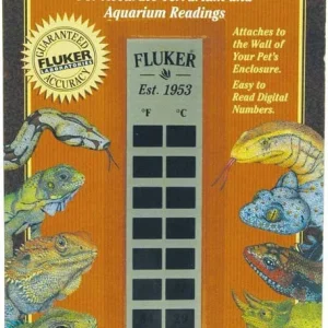 Fluker's Digital Self-Adhesive Thermometer White