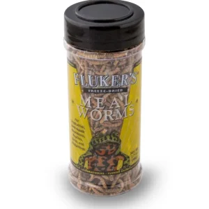 Fluker's Freeze Dried Mealworms Reptile Food 1.7 oz