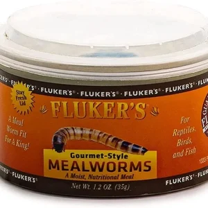 Flukers Gourmet Style Canned Mealworms