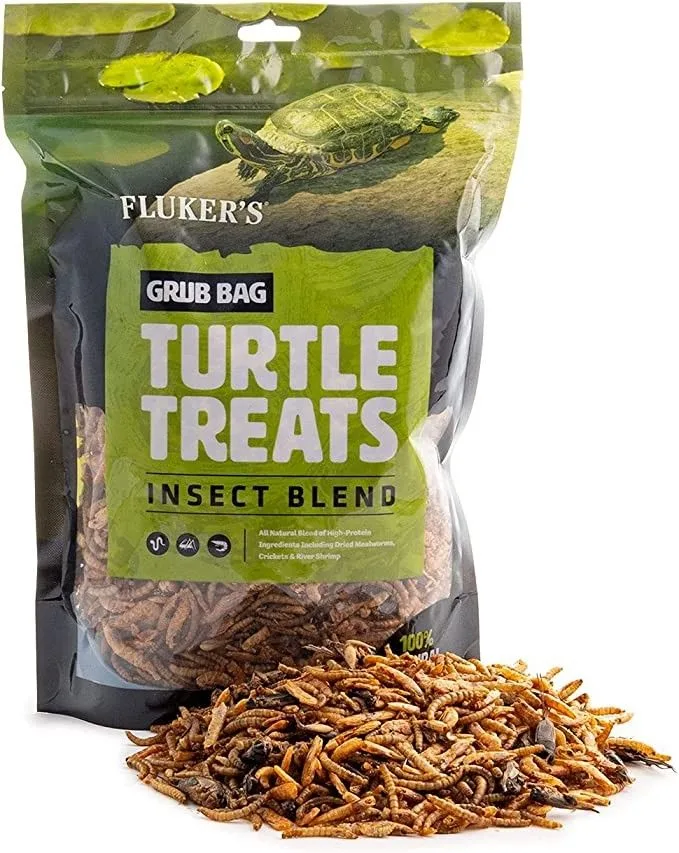 Flukers Grub Bag Turtle Treat - Insect Blend