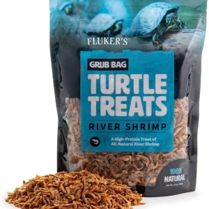 Flukers Grub Bag Turtle Treat - River Shrimp