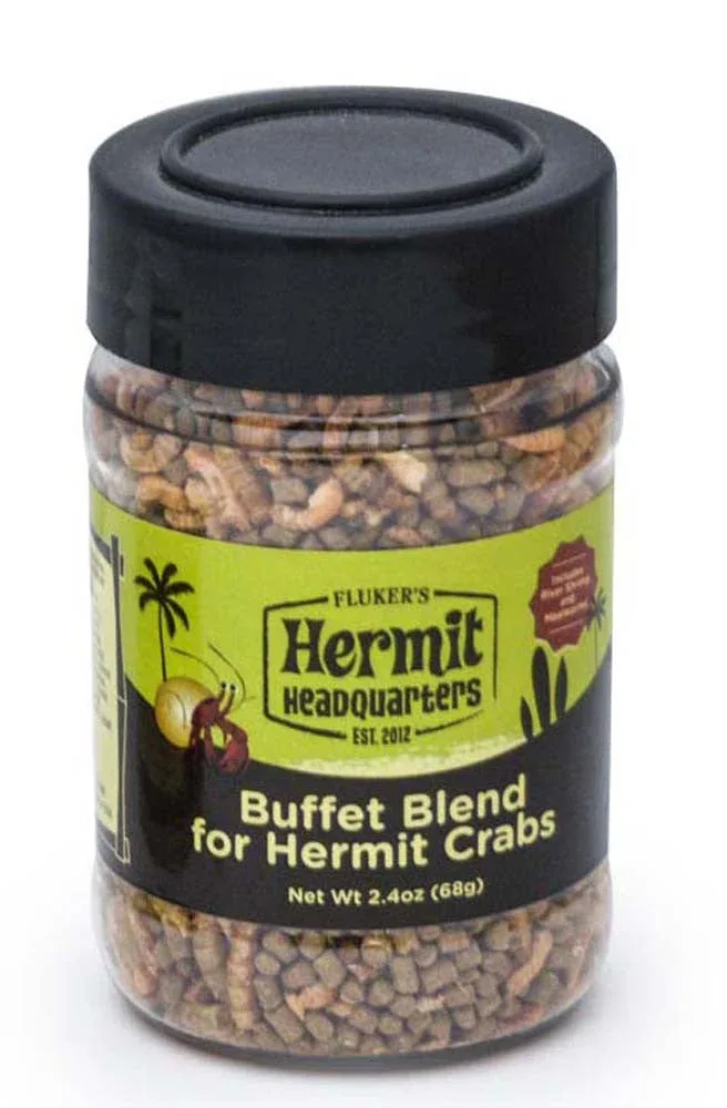 Fluker's Hermit Crab Buffet Blend Dry Food 2.4 oz
