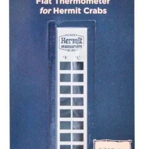Fluker's Hermit Crab Flat Thermometer White