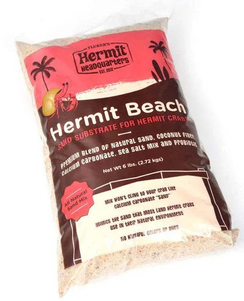 Fluker's Hermit Crab Sand Substrate Brown 6 lb - Image 2