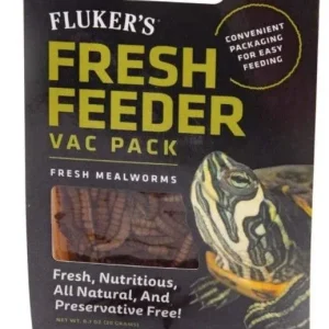 Flukers Mealworm Fresh Feeder Vac Pack