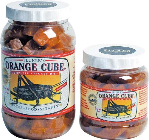 Fluker's Orange Cube Complete Cricket Diet 6 oz - Image 2